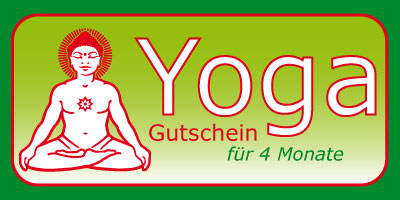 Gutschein für 4 Monate Yoga